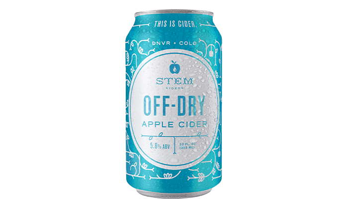 Stem Ciders Off-Dry Apple Cider