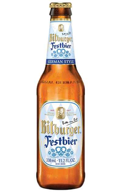 For the first time in the brewery’s 202 year history, Bitburger will offer a seasonal German Style Festbier.