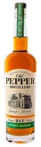 Old Pepper Distillery Single Barrel Rye bottle